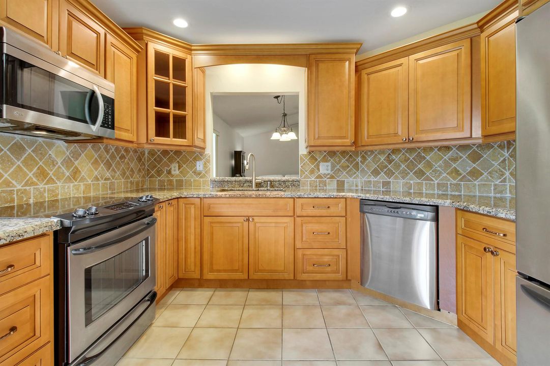 kitchen with opening