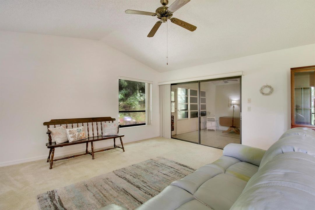 Living Room to Enclosed Sunroom