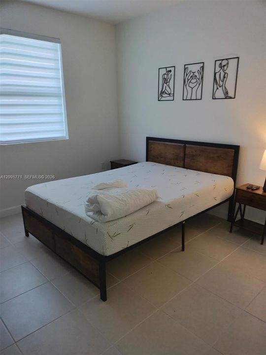 Bed included