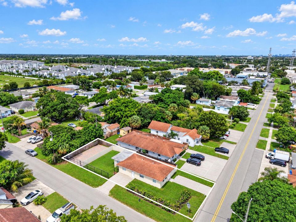 Large corner lot
