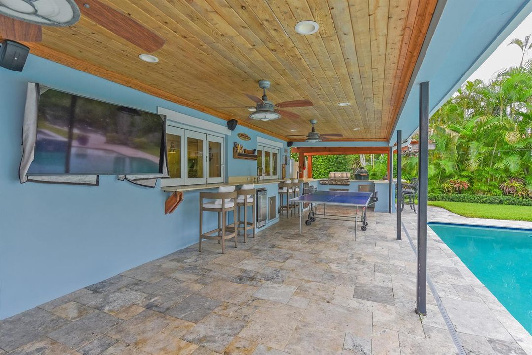 Step out to Covered Patio