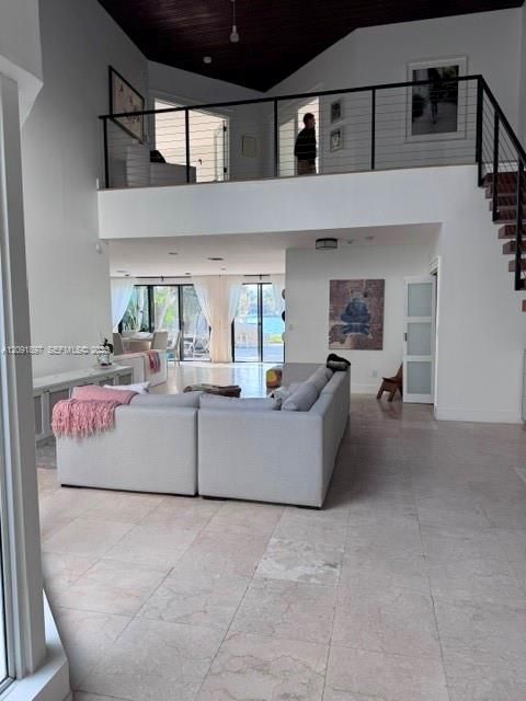 other view of same area with different furniture