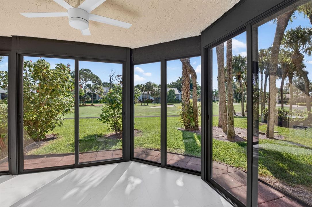 1st Floor Glass Enclosed Patio