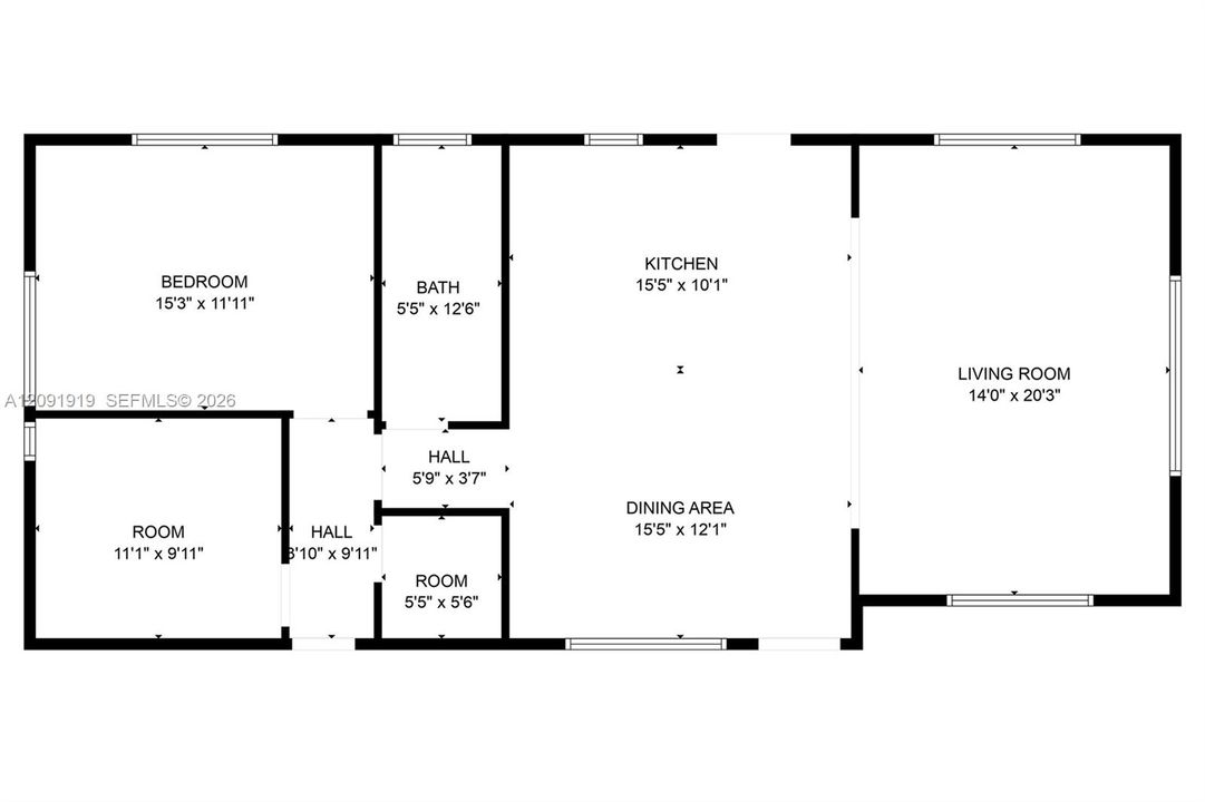 For Rent: $2,700 (2 beds, 1 baths, 1616 Square Feet)