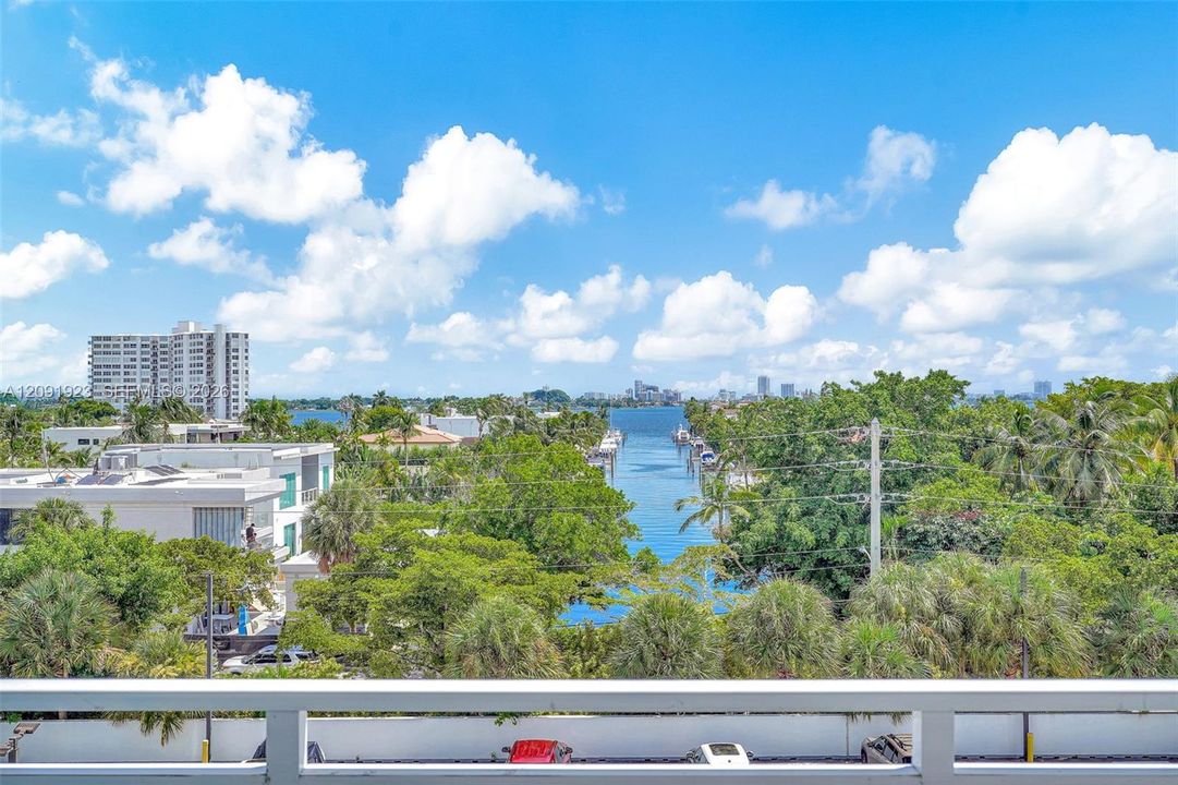 View from the balcony