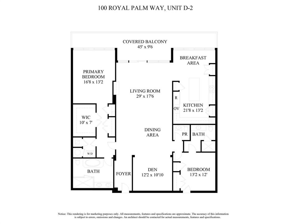 100 ROYAL PALM WAY, UNIT D-2
