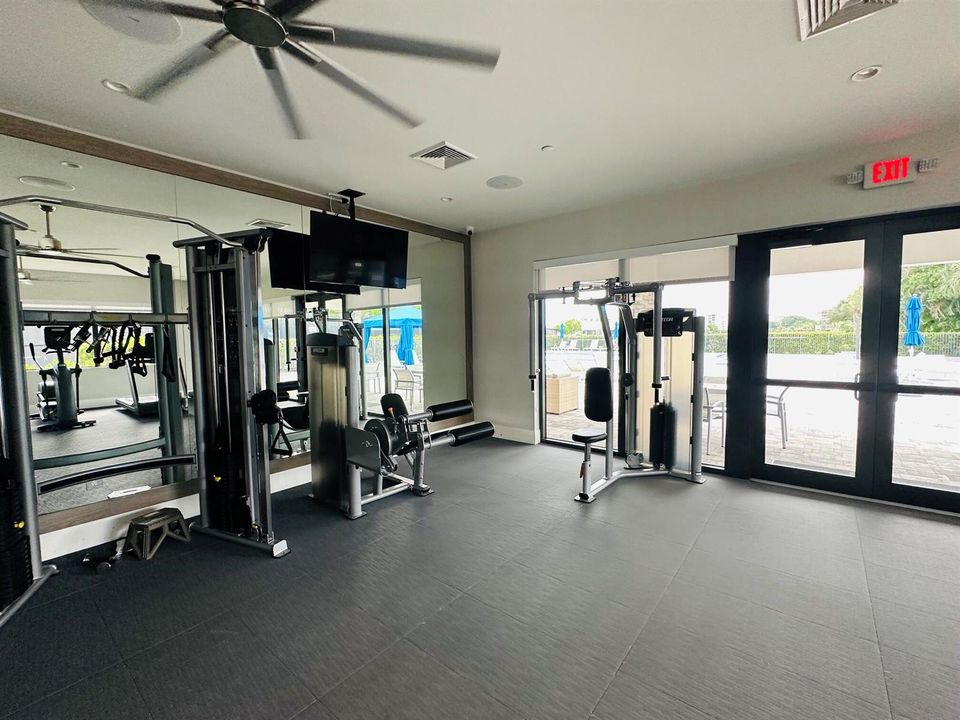 Avalon Clubhouse-fitness area