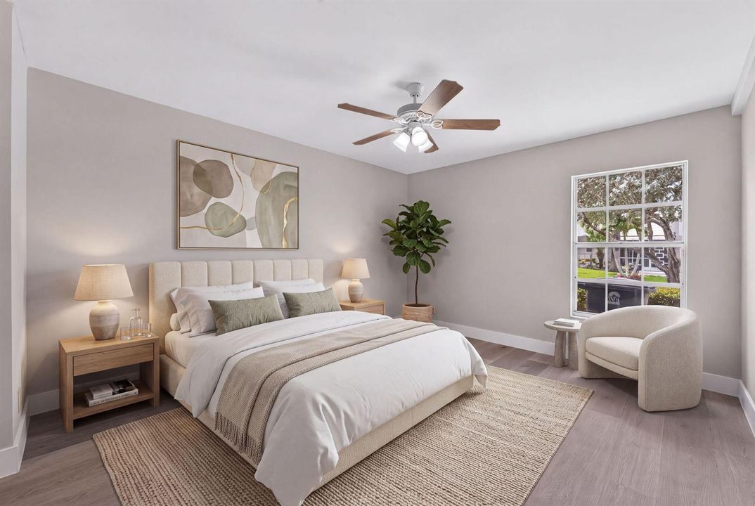 Guest Bedroom Staged