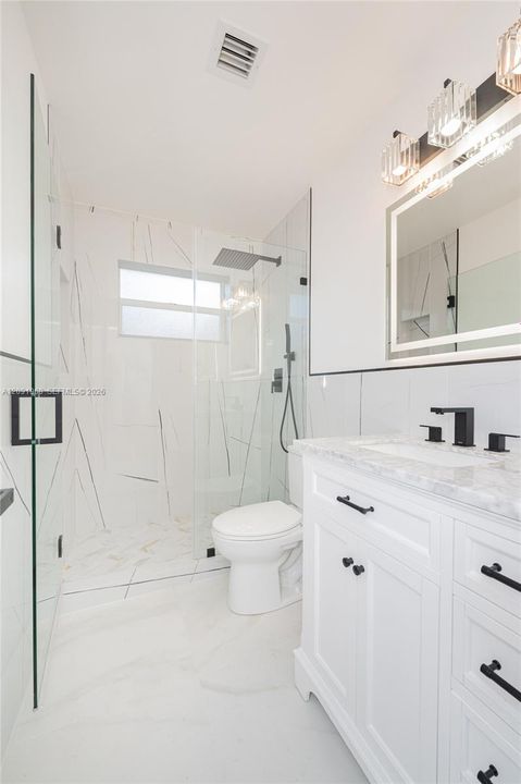 2nd Bathroom/w Walking Shower