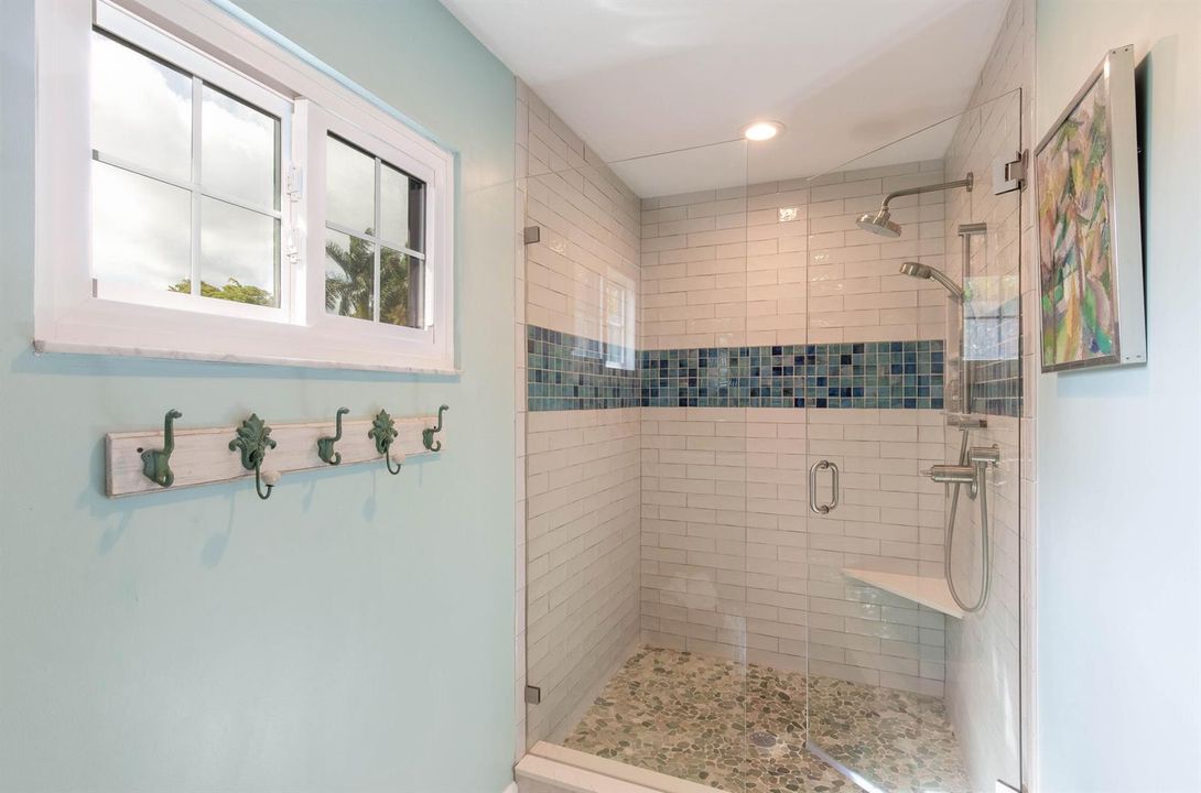 Newly renovated primary bath
