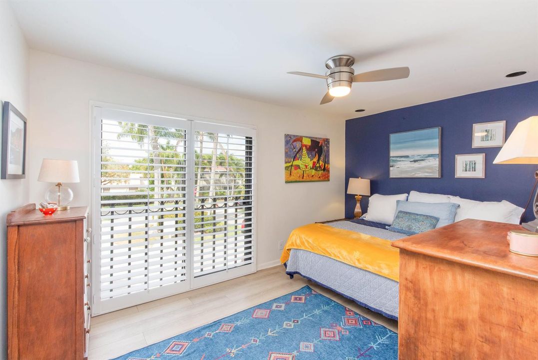 Guest bedroom #2 with balcony