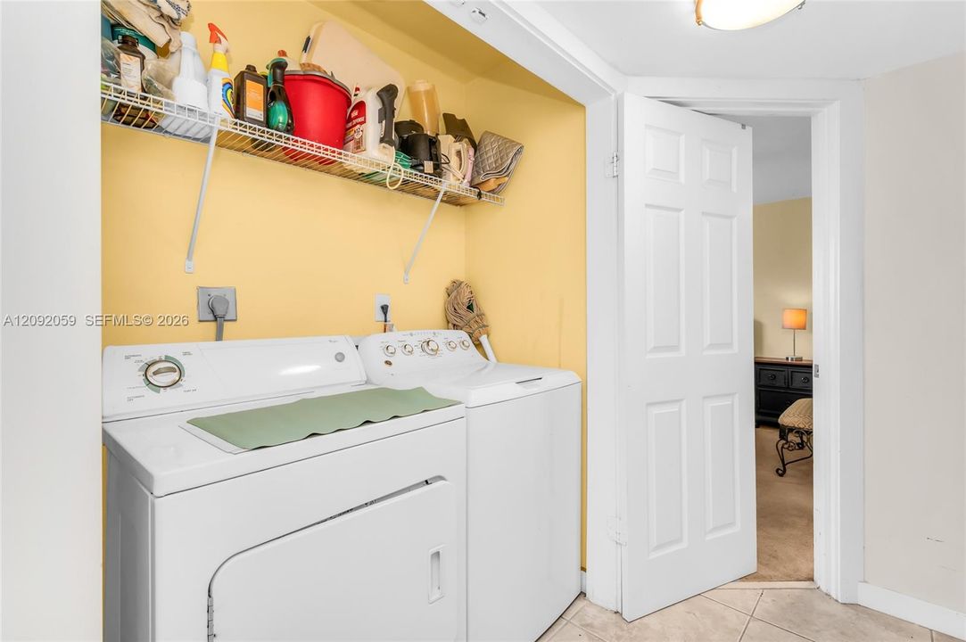 Laundry with newer Washing machine