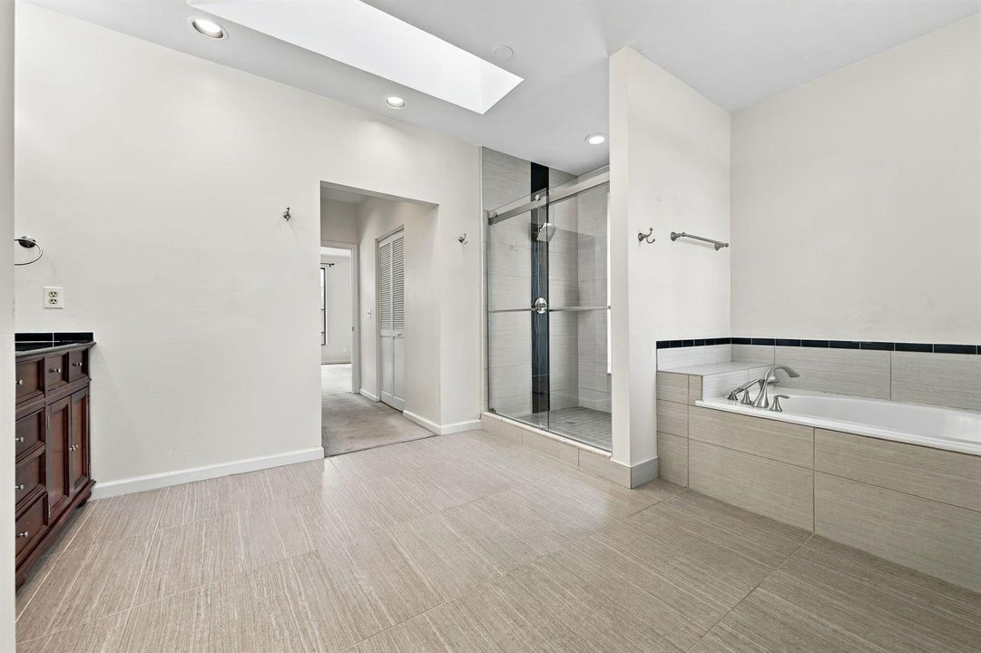 Master bathroom