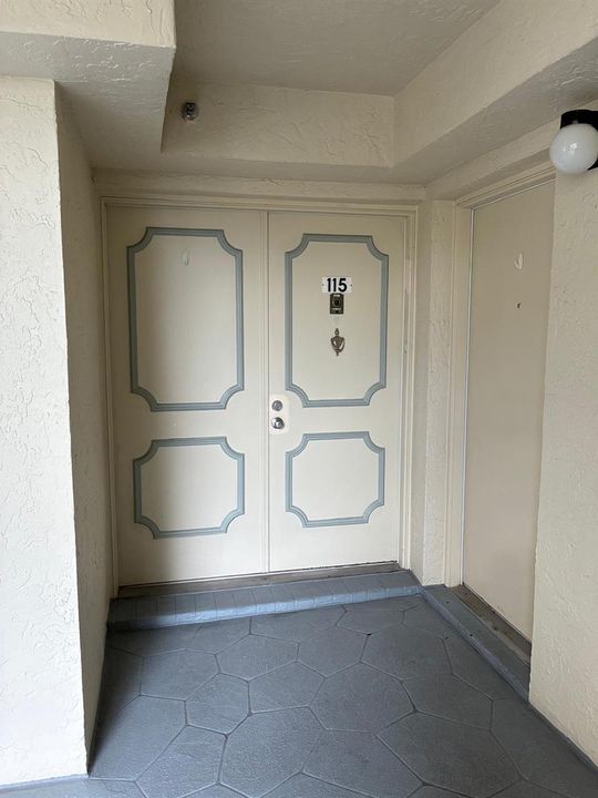 Condo Main Entrance