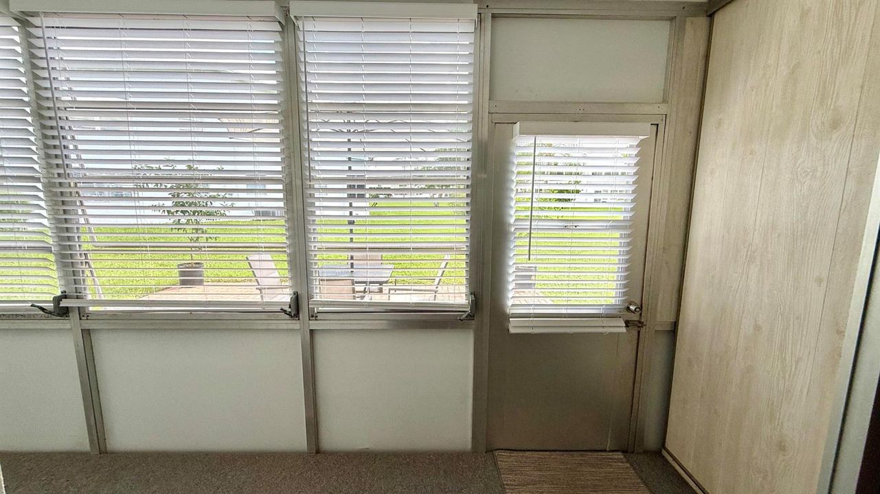 Enclosed Patio