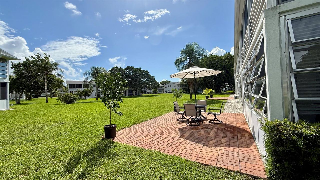 Brick Patio