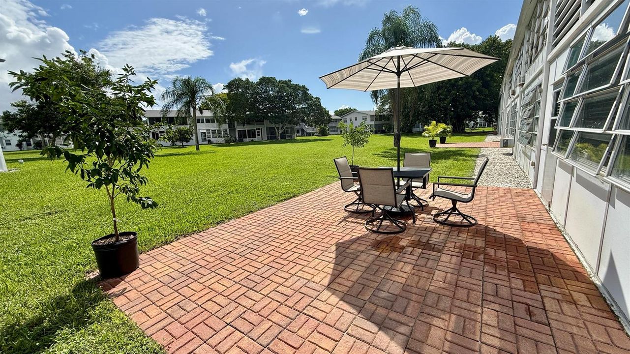 Brick Patio