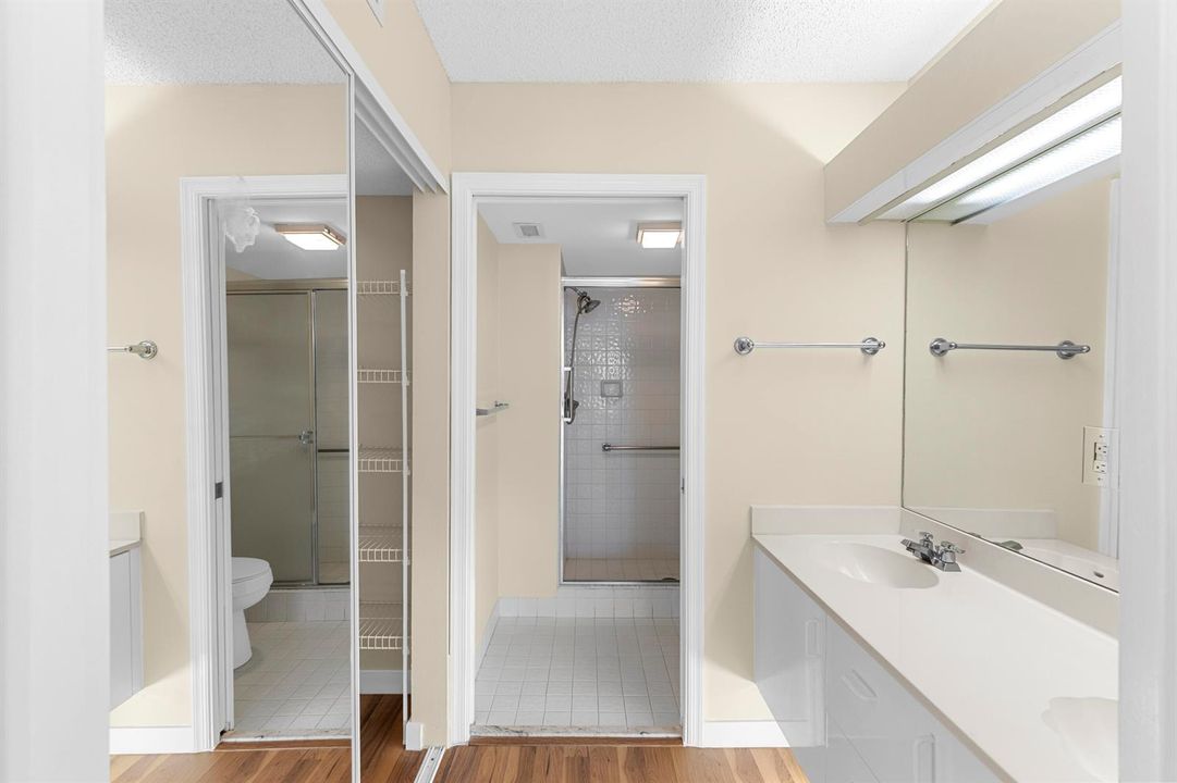 Primary Bathroom Double Sinks