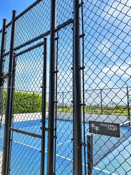 pickle ball court