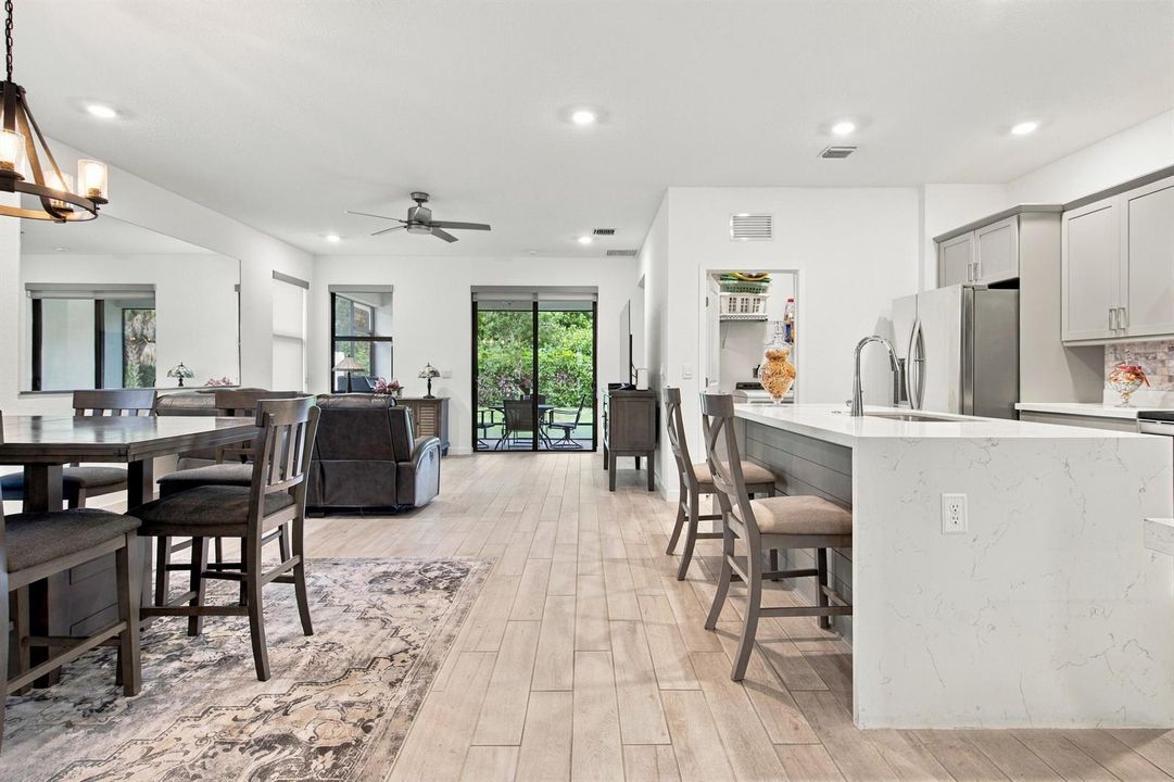 Open concept Kitchen
