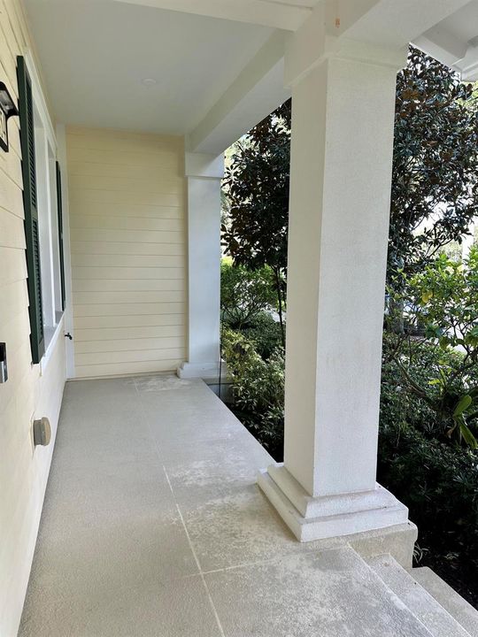 Front patio