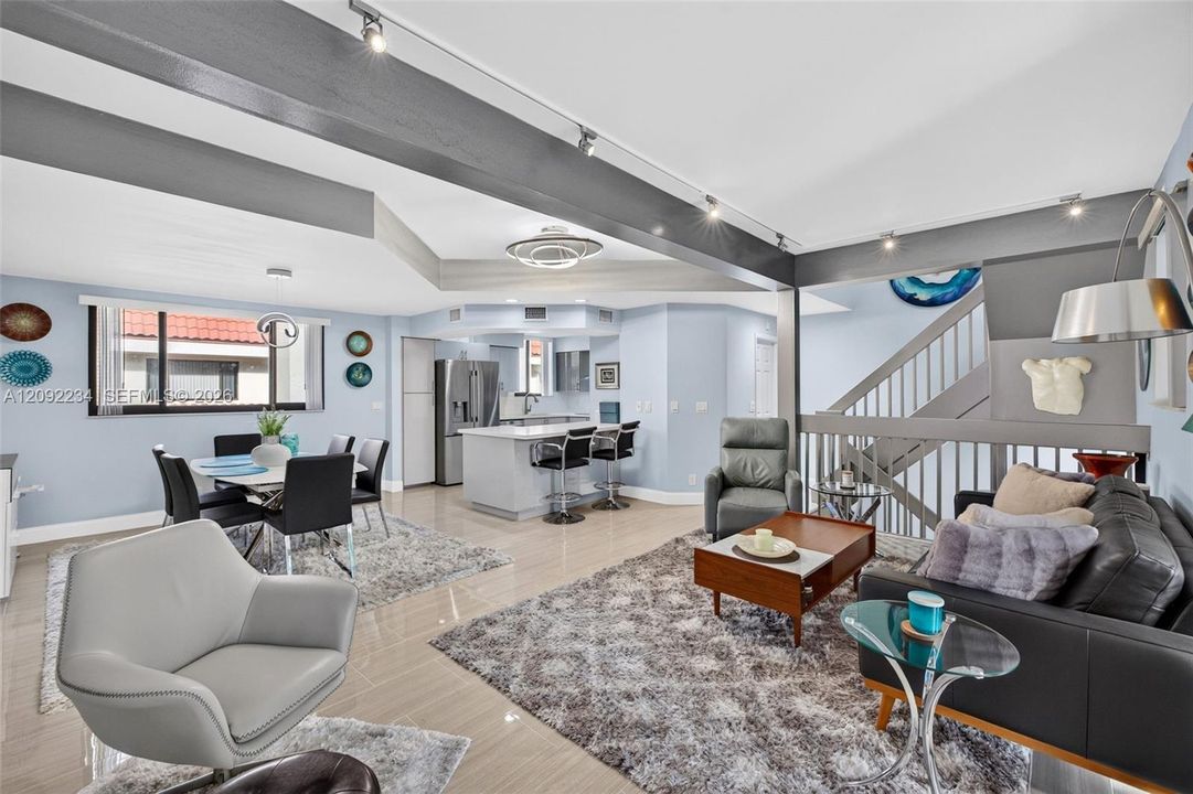 Open Floor Plan Living, Dining and Kitchen that Most Buyers are Looking to Have in their Home