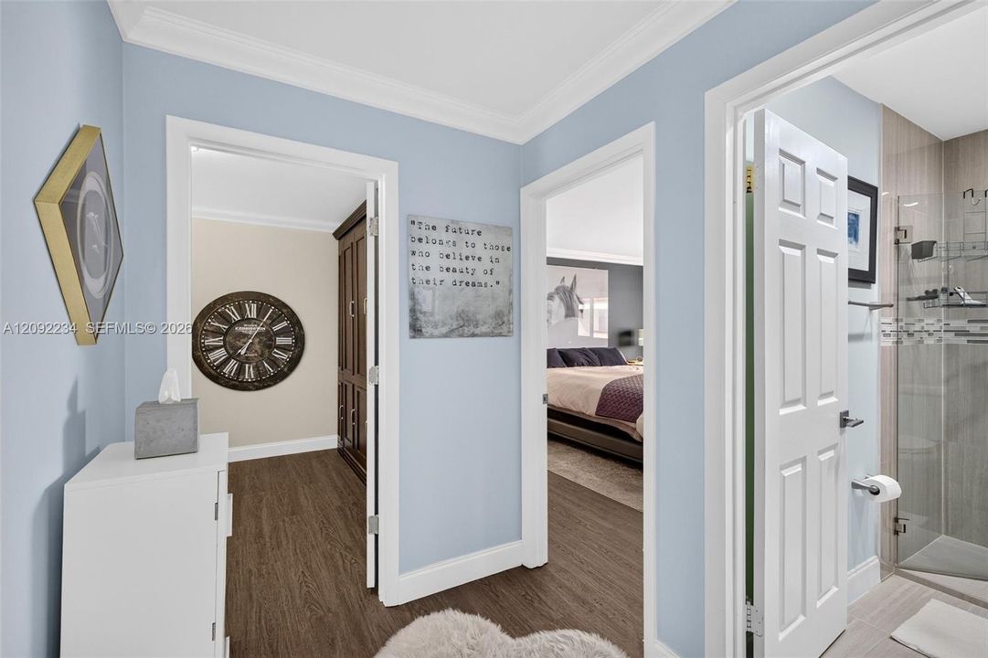 Third Floor Landing Allows Access to All Three Bedrooms