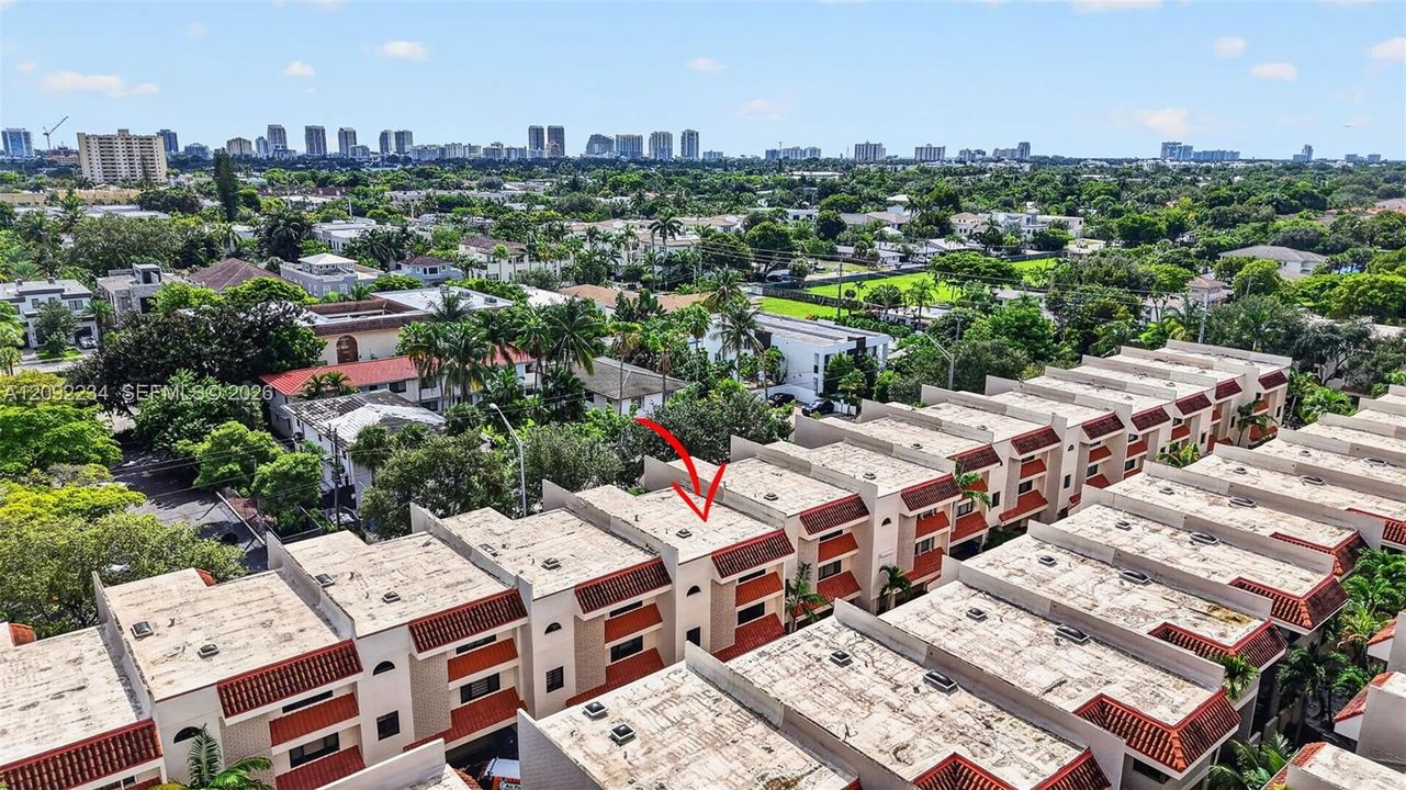 The Drone View Shows Just How Close you are to Downtown Fort Lauderdale