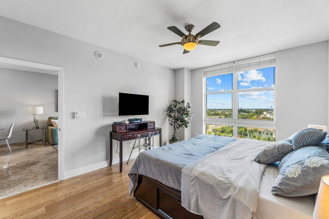 Bedroom with Floor-to-Ceiling Windows