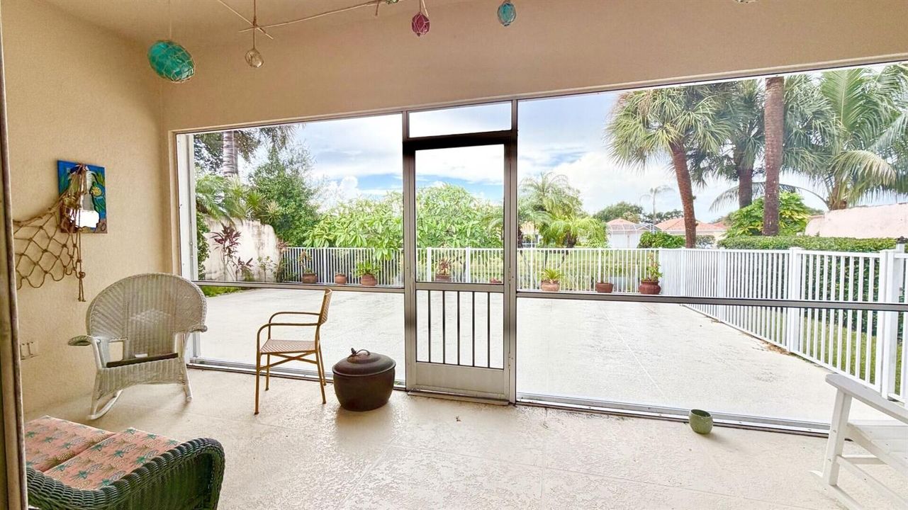 Screened Lanai