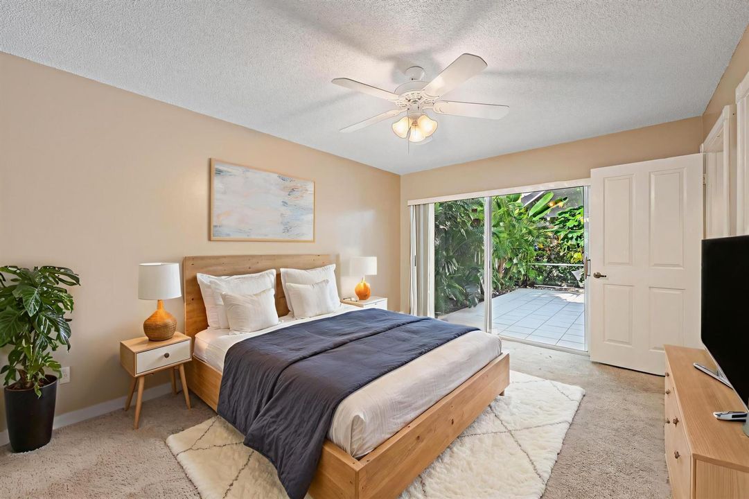 Staged - Master/Primary Bedroom