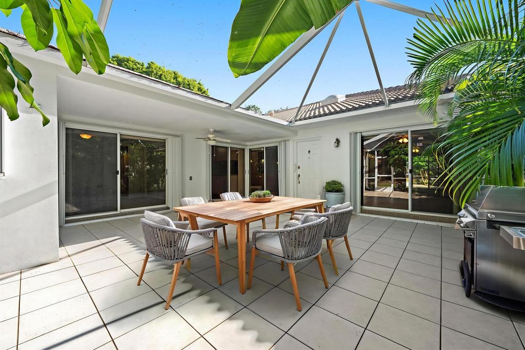 Staged Patio
