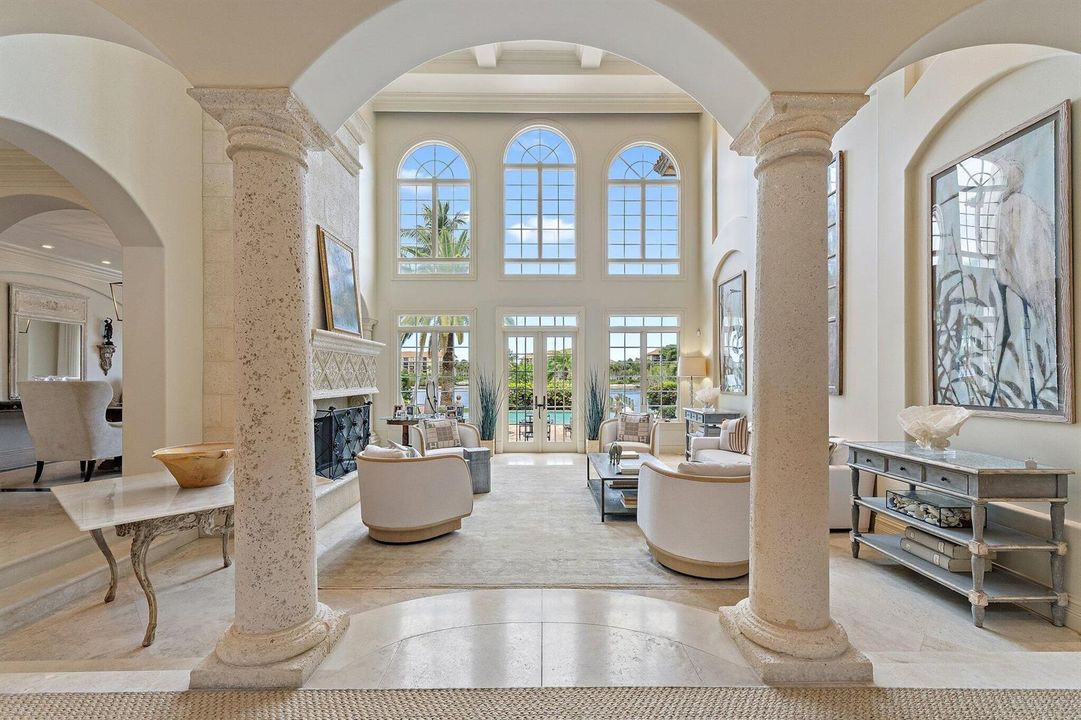 Double Height Living Room