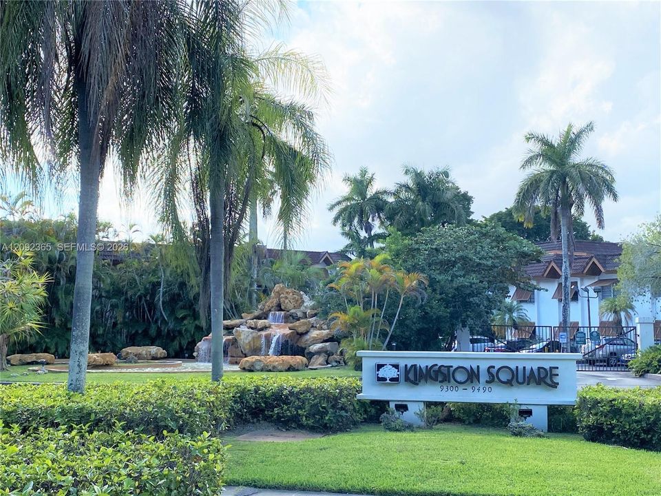 Kingston Square Condo with gated entrance