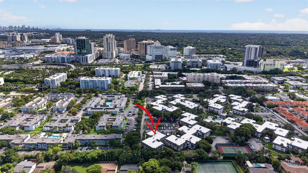 East Kendall near Dadeland Mall, Metrorail Station, Palmetto Expressway, US-1
