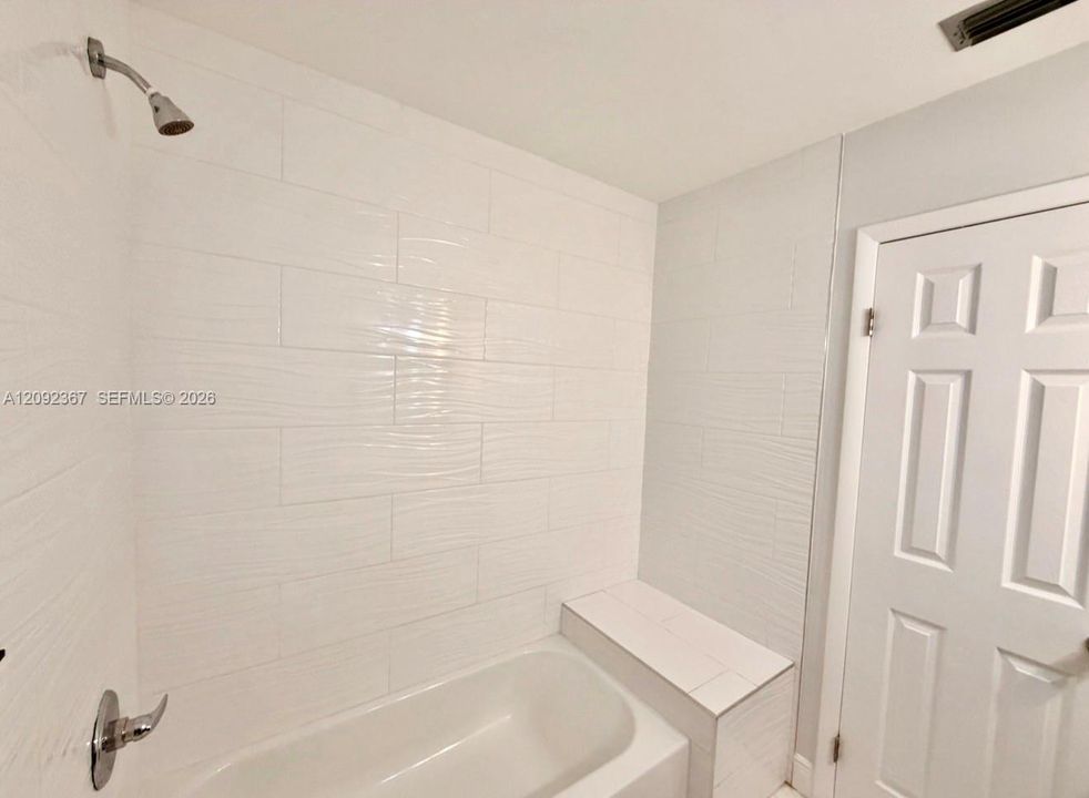 Upstairs Tub/Shower Combination.