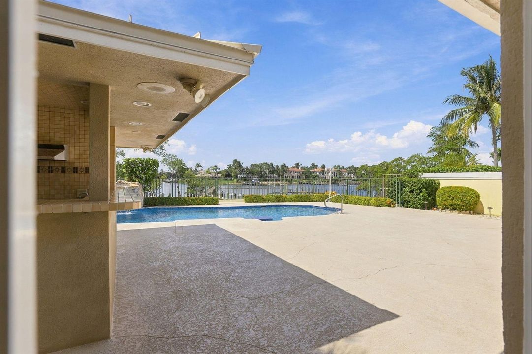Open Patio and Pool