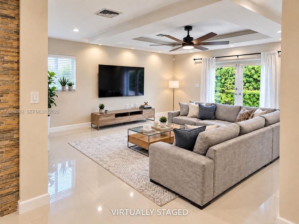 virtually staged