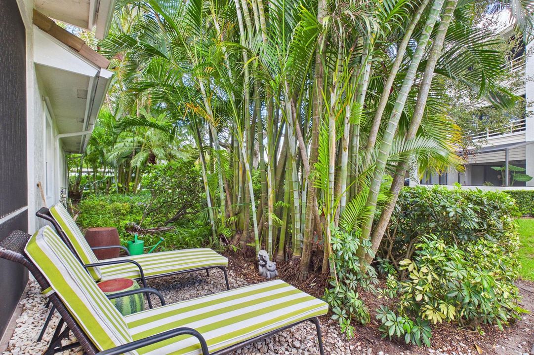 Rear garden sitting area 2