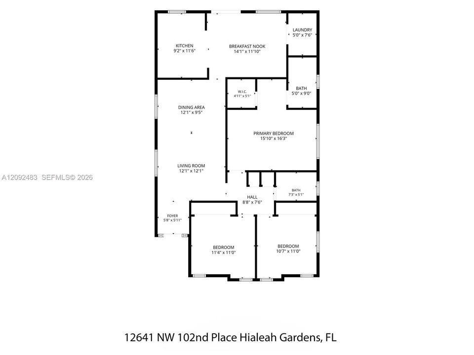 For Sale: $545,000 (3 beds, 2 baths, 1398 Square Feet)