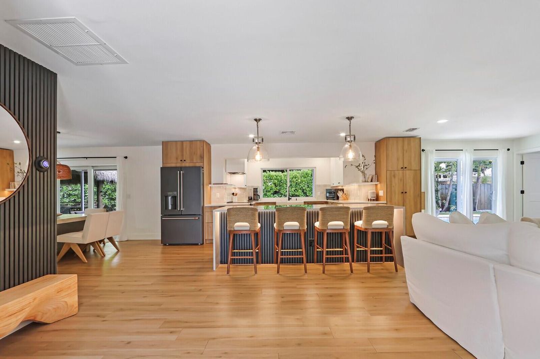open floor plan