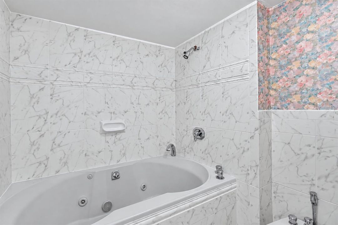 Jacuzzi Tub, Shower, & Bidet