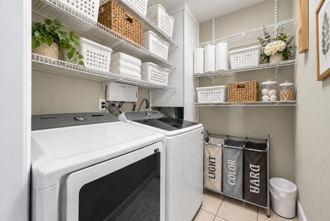 Laundry Staged