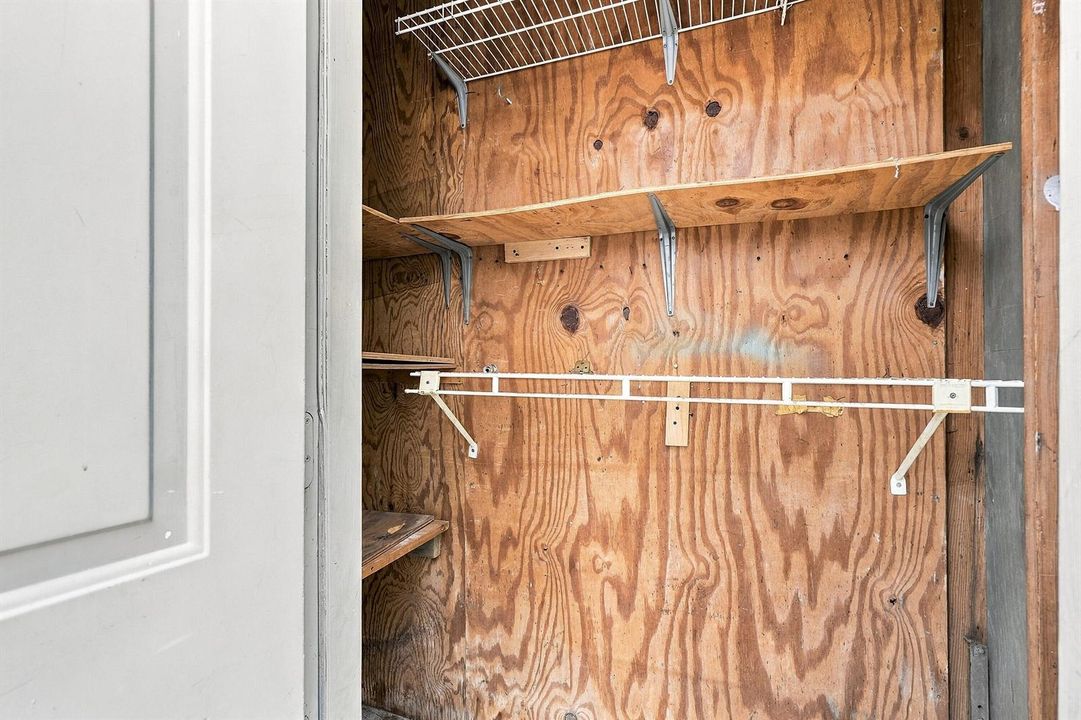 Outside Storage Room