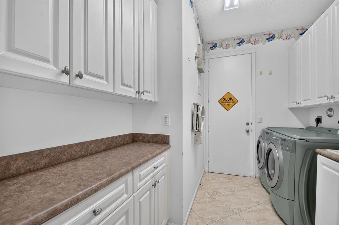 Well designed laundry room