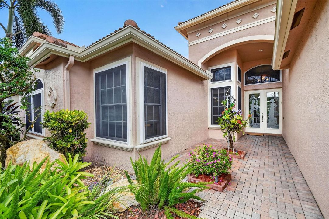 Vibrant Welcoming Entrance