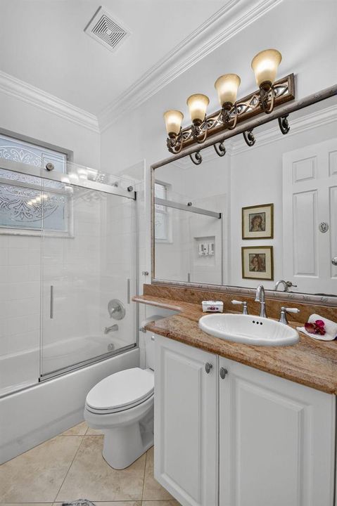 Beautifully appointed Guest Bathroom