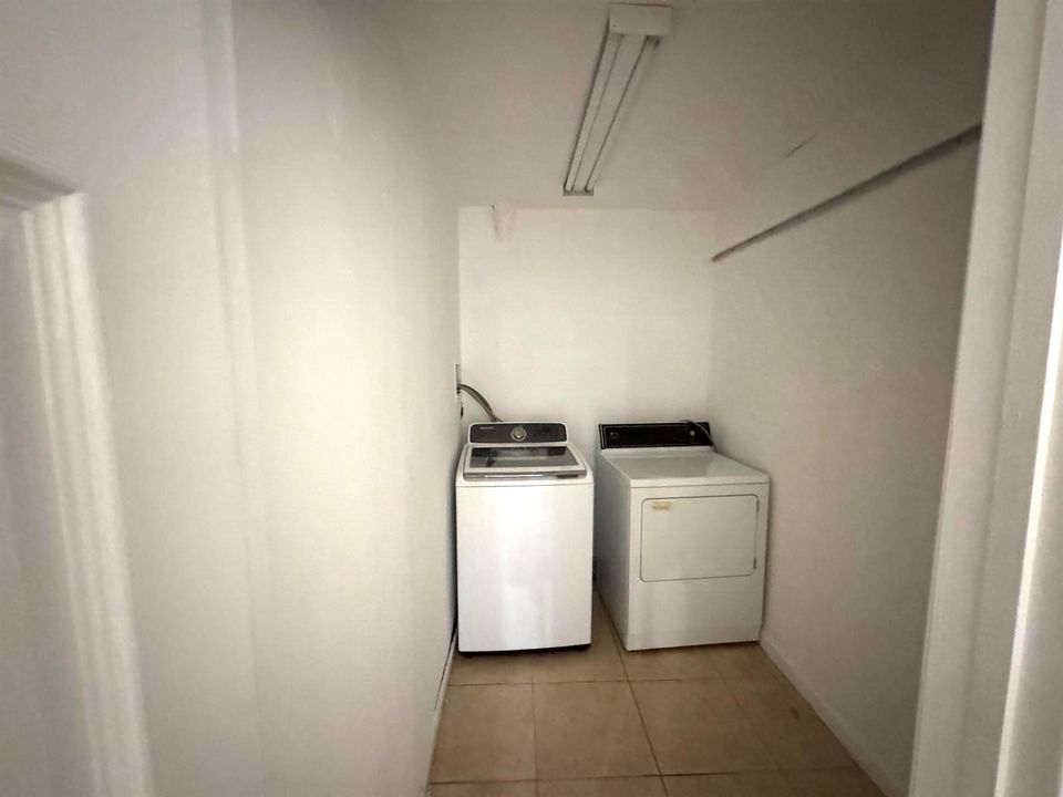 Washer Dryer room Closet