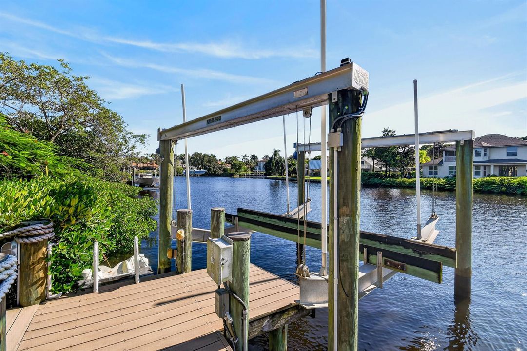 Boat Lift and Jet Ski Floating Dock