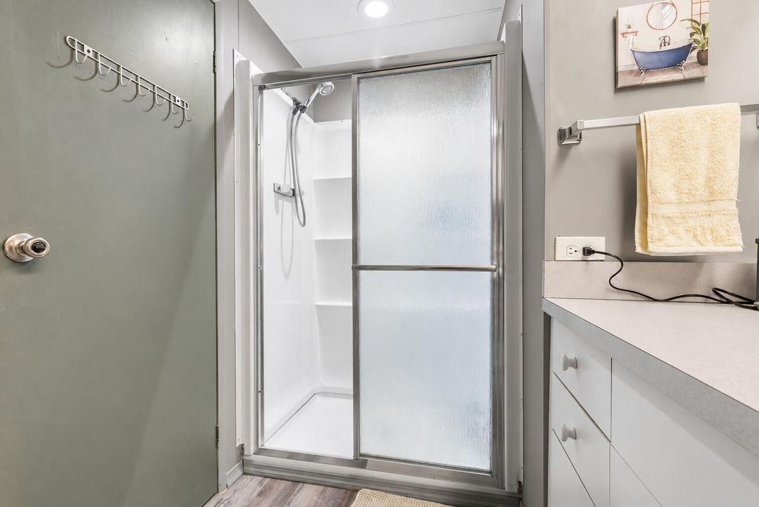 main shower